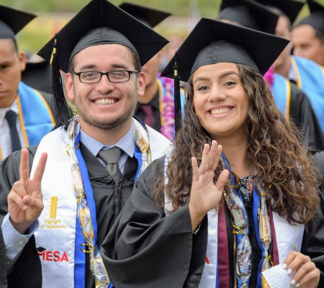 UCSB students graduate